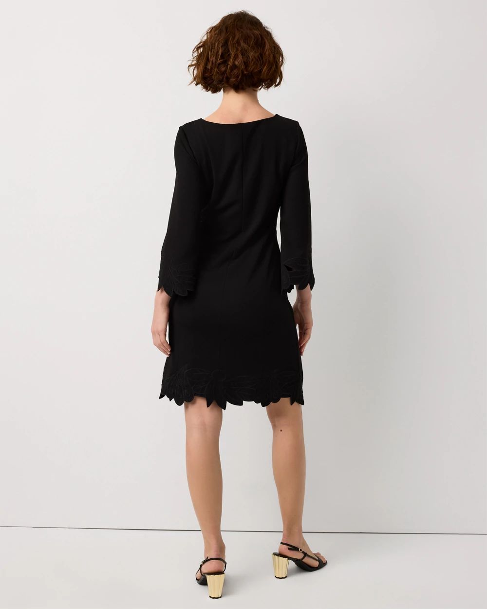 Cutwork Shift Dress | White House Black Market